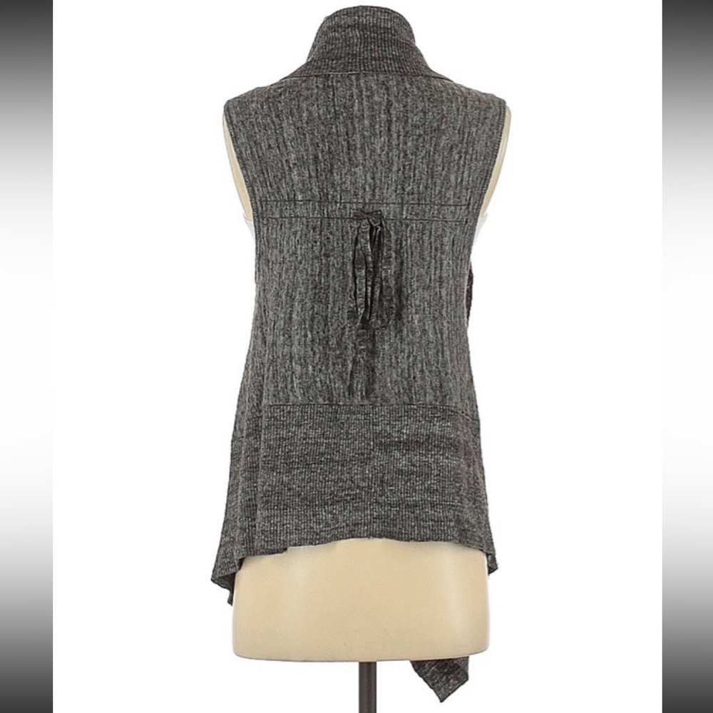 GAP Sleeveless Alpaca Wool Sweater Cardigan - Picture 2 of 4